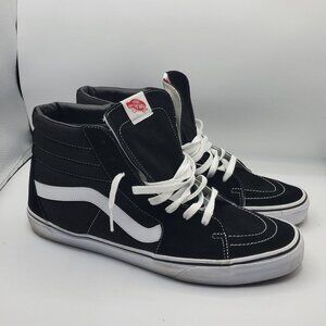 Sk8-Hi Black White Classic Sneakers Men Size 14